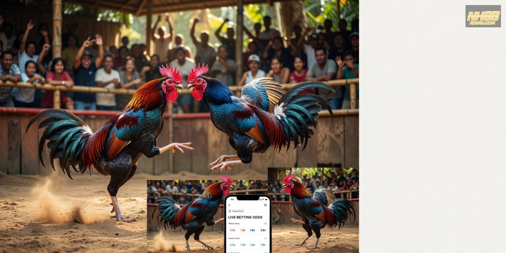 Giao diện kênh đá gà Thomo trên nh88 với các trận đấu nổi bật