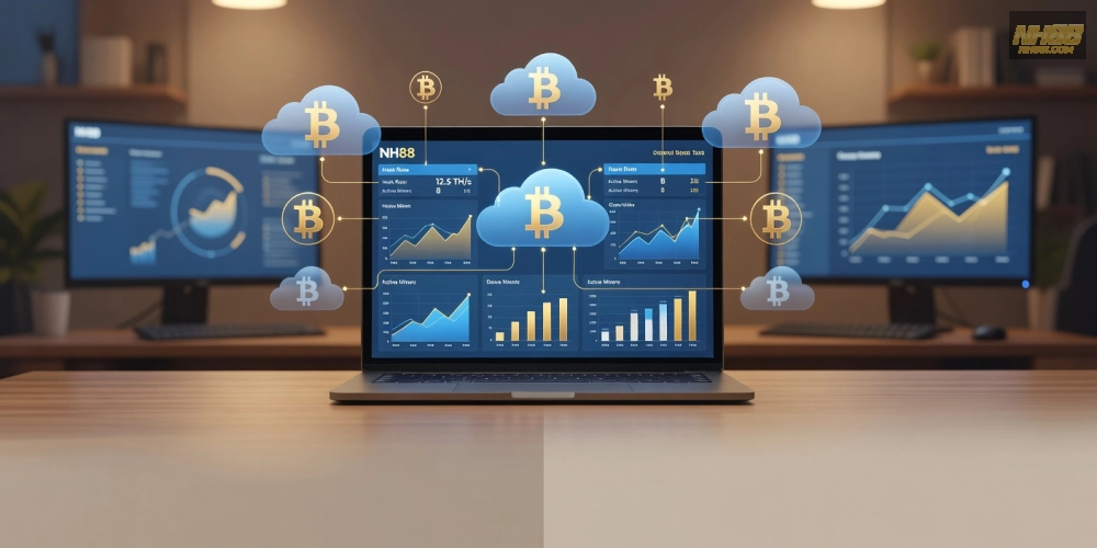 Hướng dẫn chi tiết sử dụng cloud mining trên nền tảng NH88 chuyên nghiệp